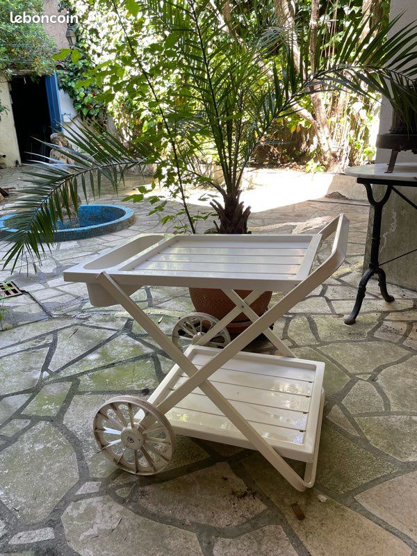 Table roulante de jardin (image 2)
