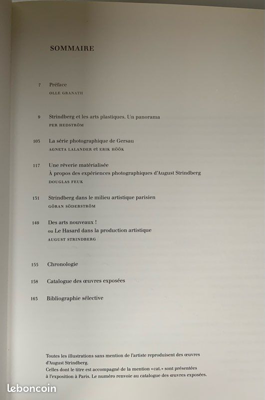 STRINDBERG - Peintre et Photographe (image 9)