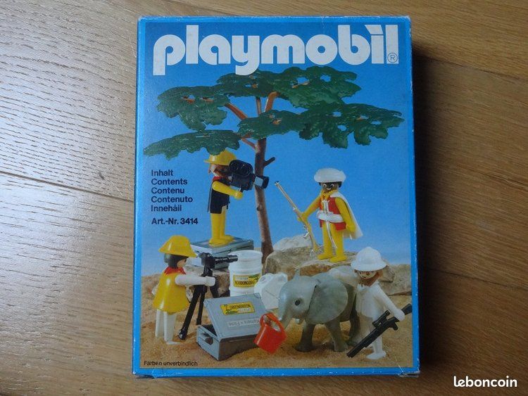 Playmobil - 3413 et 3433 - Ngorongoro-station - 1980-1989