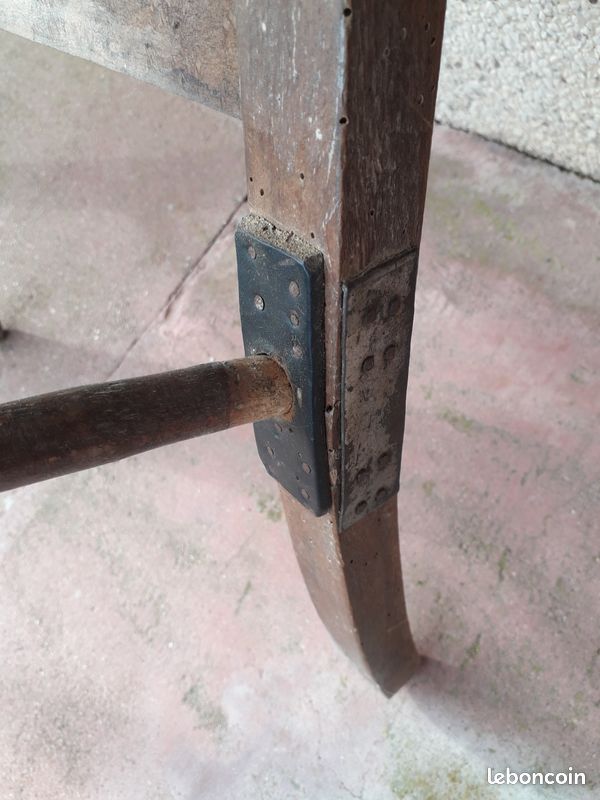 Ancienne chaise en bois (image 5)