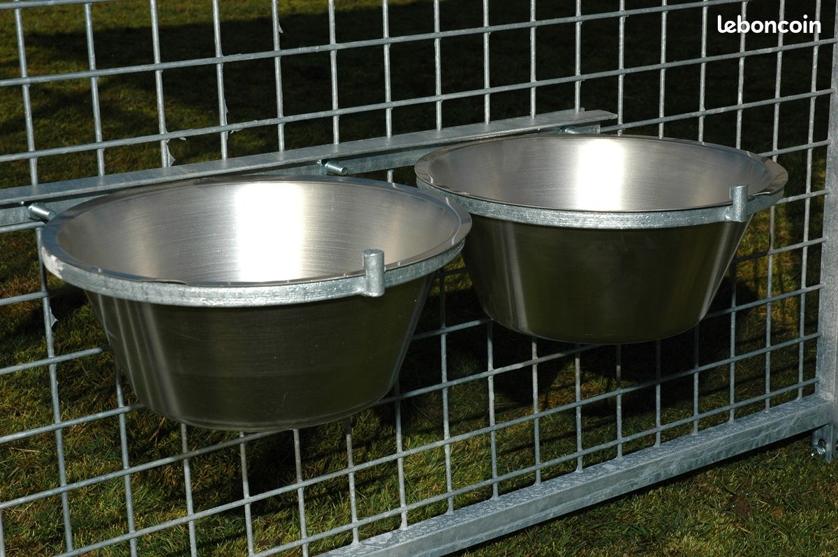 Chenil pour chien en kit bois woodpro 4x2m (8m2) (image 5)