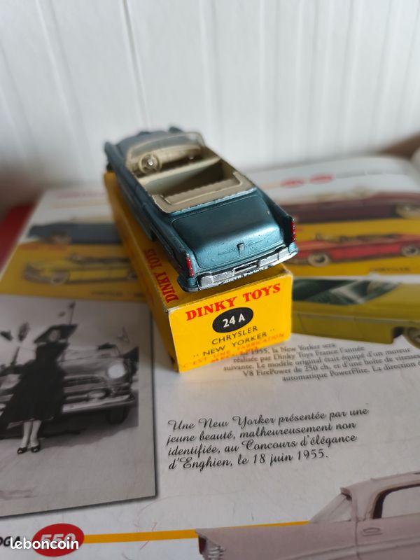 Dinky Toys France – Chrysler New Yorker – Réf. 24 A – Miniature Ancienne