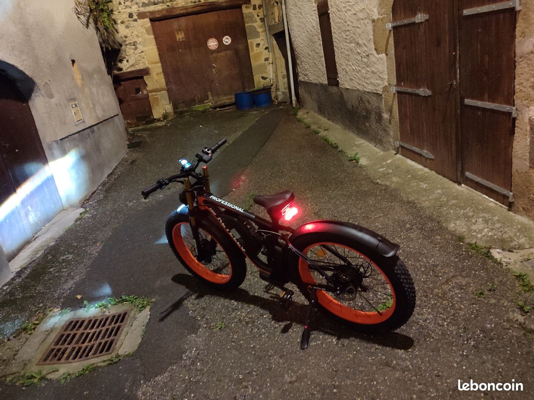 Vélo VTT fatbike Fat bike électrique double moteur 2000w (image 6)