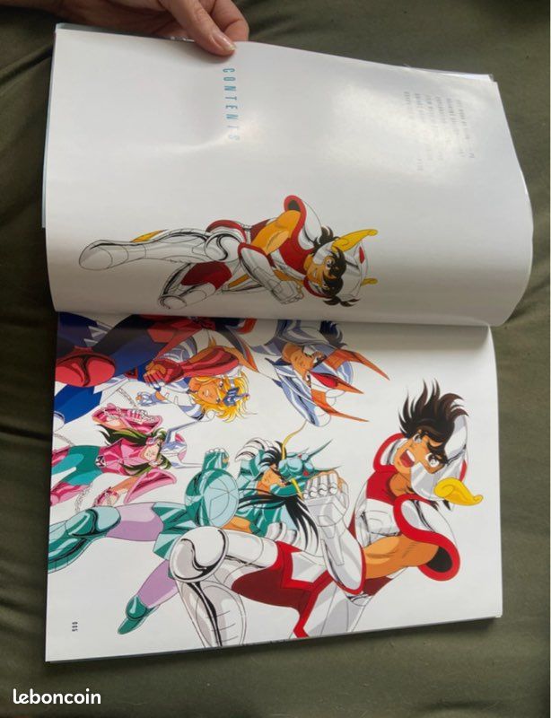 Artbook japonais de Saint Seiya (Les Chevaliers du Zodiaque) (image 6)