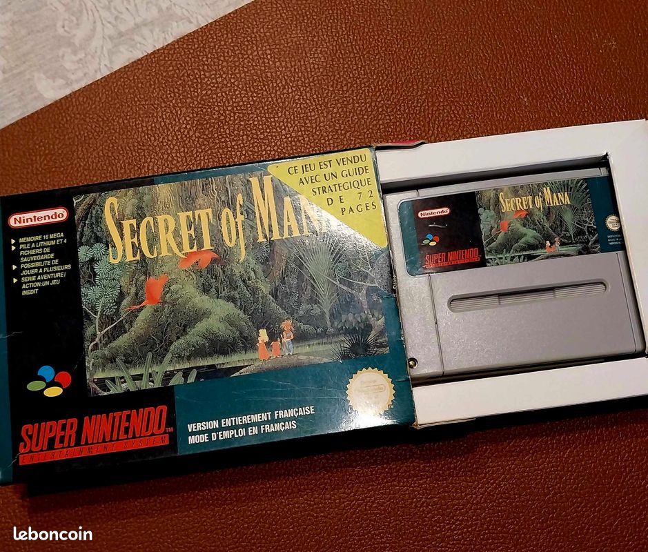 Jeu video super nintendo SECRET OF MANA (image 1)