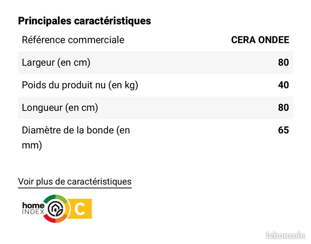 Bac de douche (image 2)