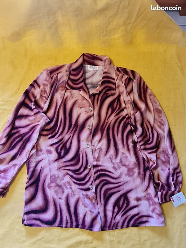 Chemise neuf vintage Philippe Cécile femme T44 (image 5)