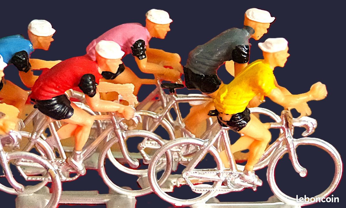 Figurines - LOT 11 FIGURINES CYCLISTES COFALU TOUR DE FRANCE Figurine Cycliste 1841483166 Figurines - LOT 11 FIGURINES CYCLISTES COFALU TOUR DE FRANCE Figurine Cycliste 1841483166