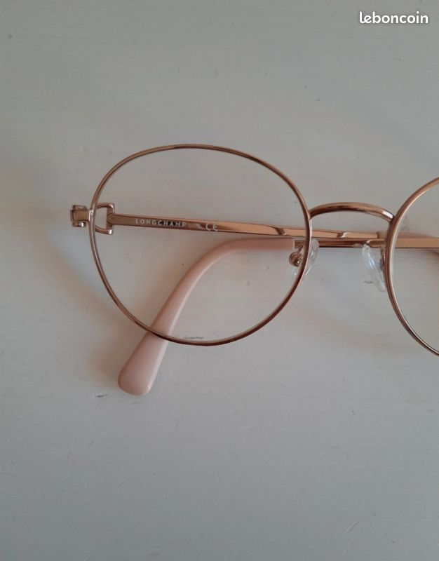 Monture lunettes Longchamp doree (image 5)