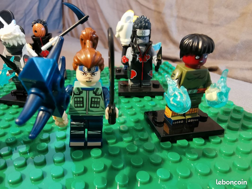 10 unites theme Naruto, taille lego de marque generique.Lot 0306 (image 8)