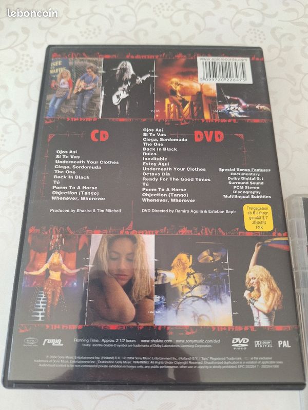 Dvd Shakira (image 3)