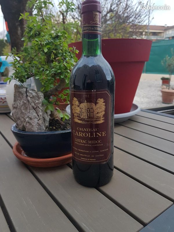 Bouteille vin rouge Listrac Médoc (image 1)