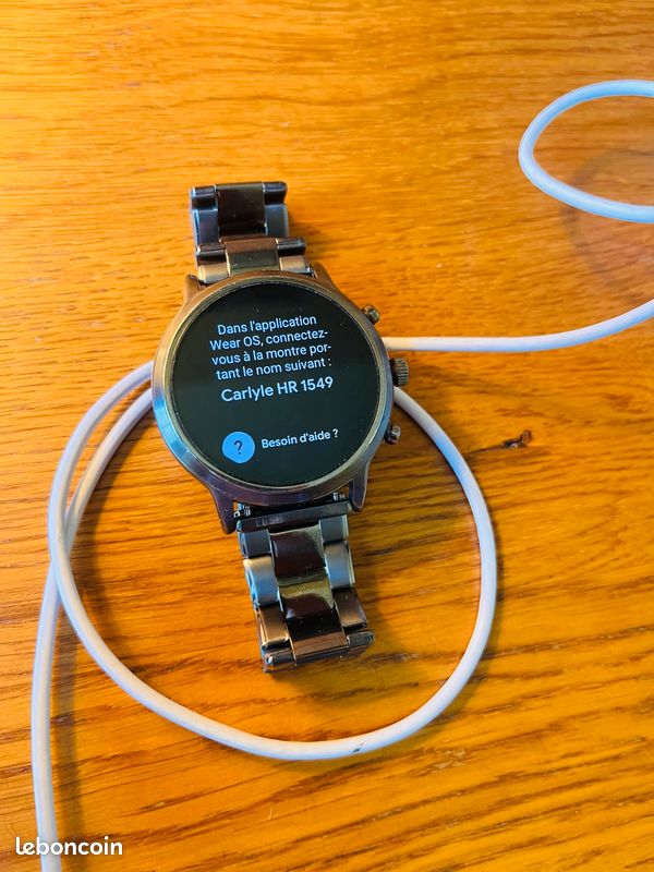 Stainless Steel Fossil Gen E5 Montre Connectée FOSSIL Gen DW10F1