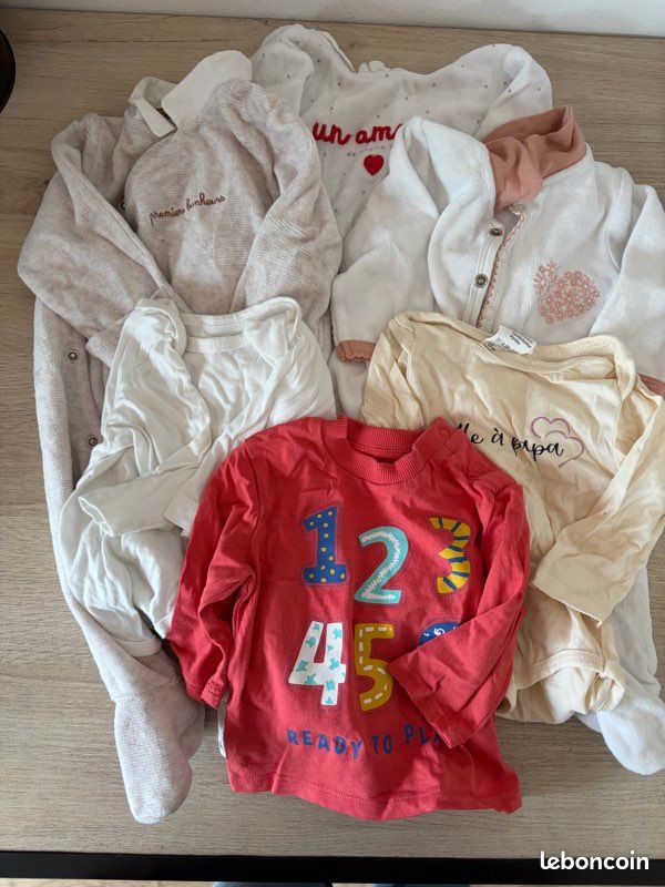 Lot vêtements bébé fille 3 mois (13 pièces) (image 1)