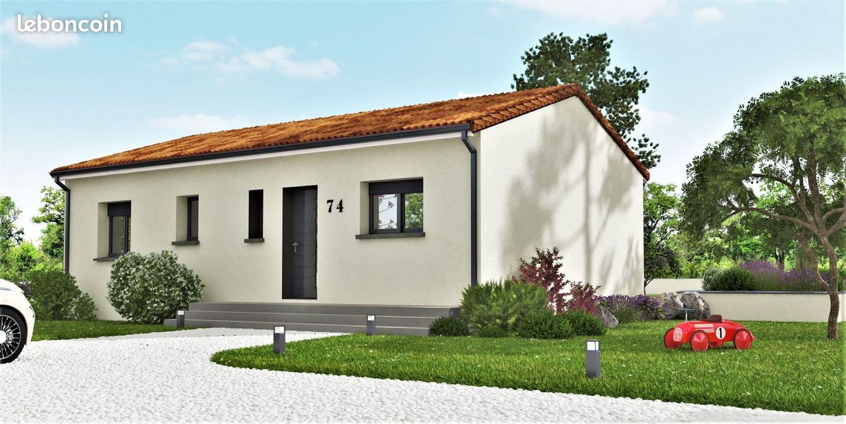 Maison 3 pièces 74 m² · à Saint-Clar-de-Rivière · 74 m² · 208 800 €