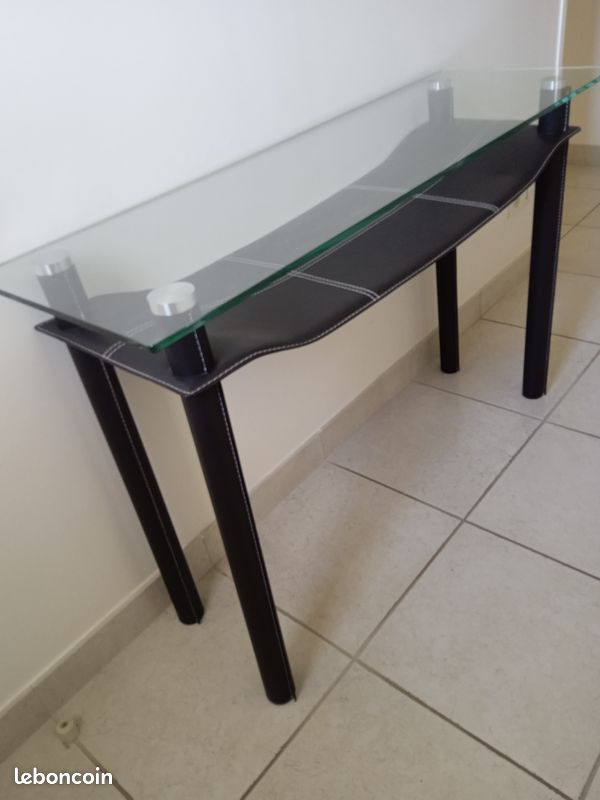 Console dessus verre (image 1)