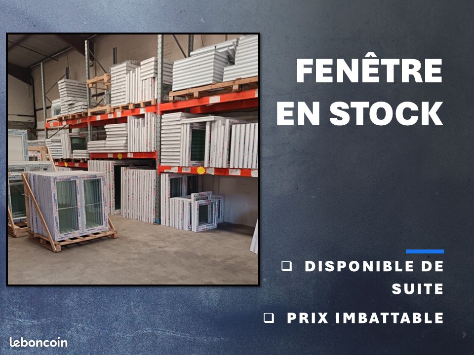 Fenêtre PVC blanche – Système à 3 points (image 2)