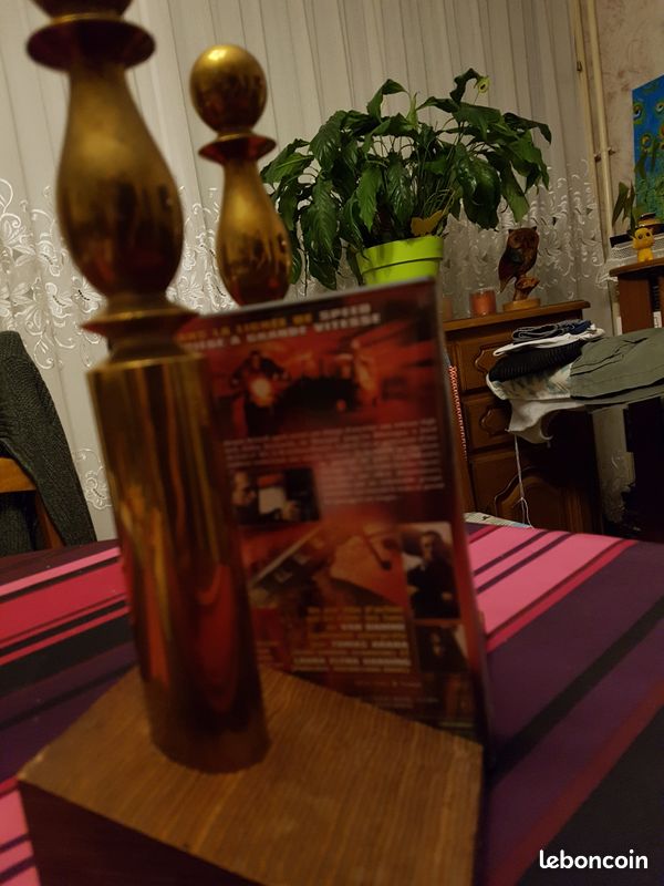 Presse Livres en Laiton + Bois (image 2)