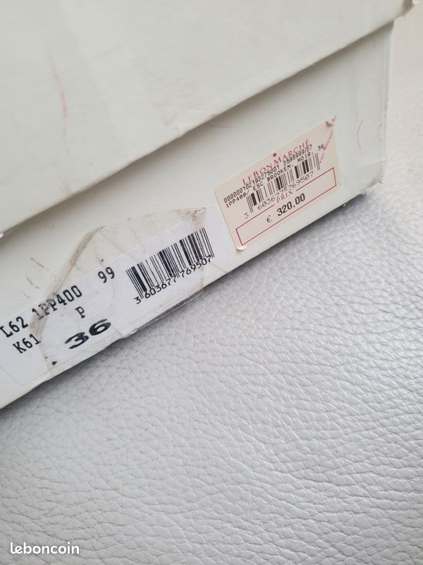 🌺 Bottines a talon zèbre géométrique noir et blanc taille 36 marque kenzo avec boite et dustbag (image 8)