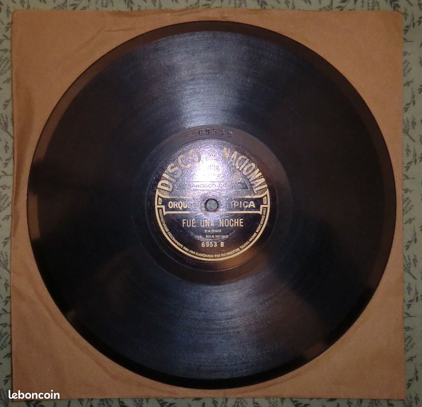 Disque 78 tours de Francisco Canaro (image 2)