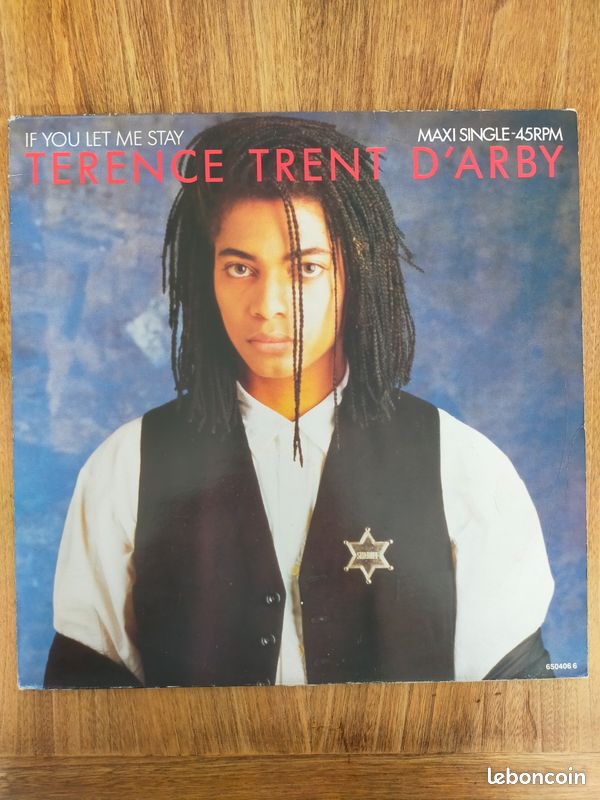 Terence Trent D'Arby If you let me stay MAXI 45 tours (image 1)
