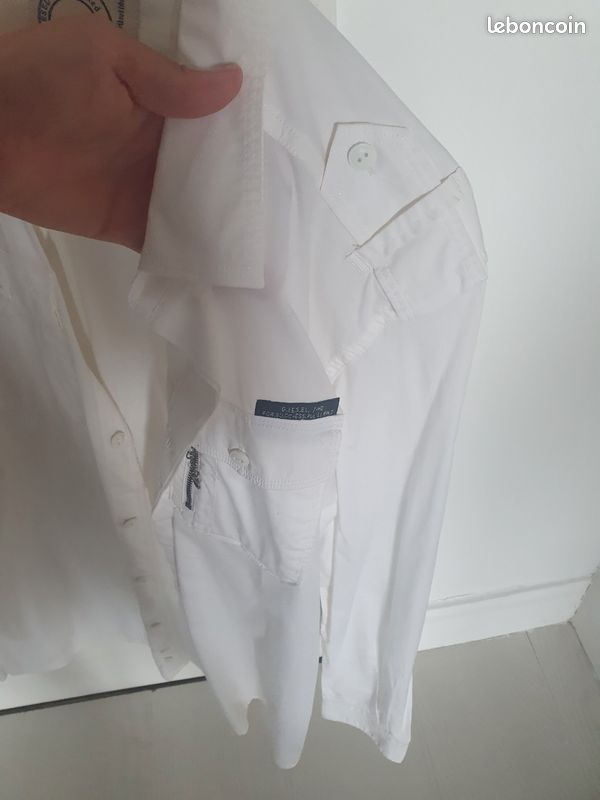 Chemise blanche chez diesel homme M (image 4)