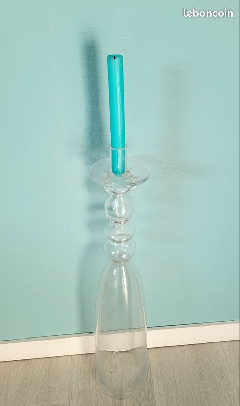 Grand BOUGEOIR verre modernes (image 4)