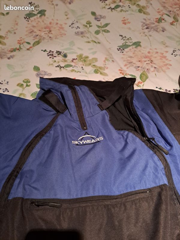 Combinaison De Chute Libre Tony Suits SkyVenture Orlando – Taille L Noir/bleu