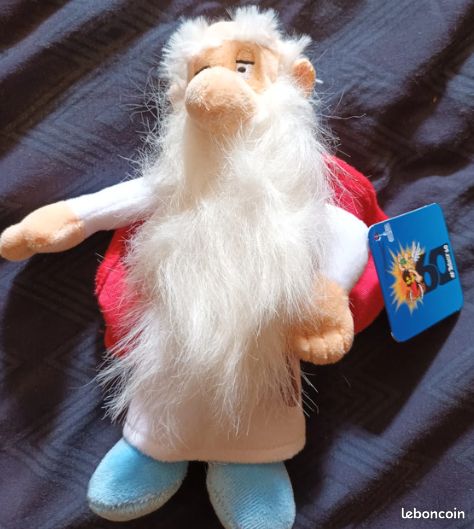 Lot 4 Peluches Astérix Abraracourcix Panoramix Idéfix (image 6)