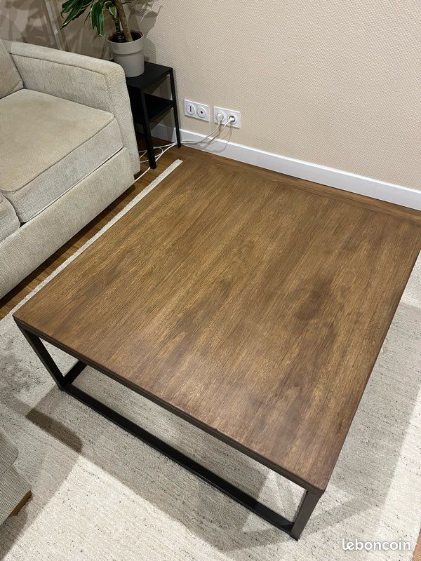 Table basse en bois (image 2)
