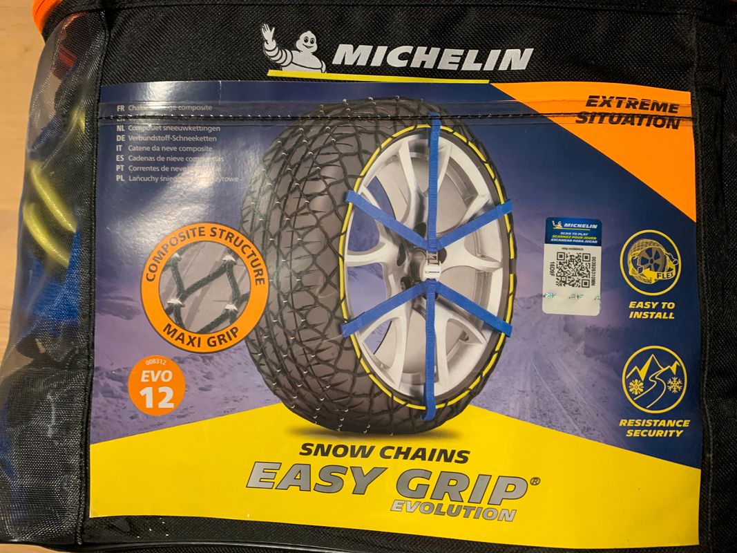 Michelin Easy Grip Evolution : des chaînes à neige synthétiques