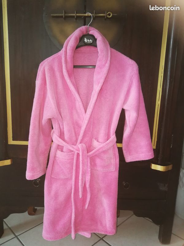 Peignoir rose 10 ans (F.B) (image 2)