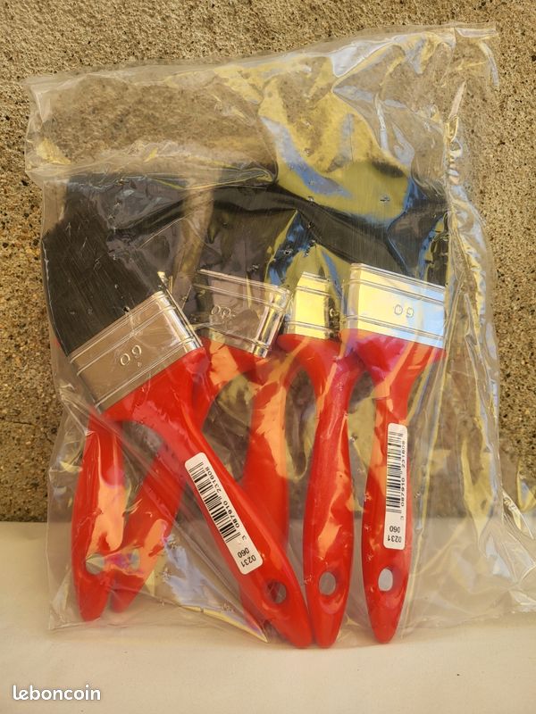 Lot pinceaux x6 - Taille 60 (image 1)