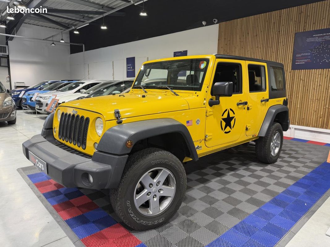 JEEP WRANGLER 2.8 CRD 200Cv 2015 Unlimited Sport PHASE 2 (image 1)