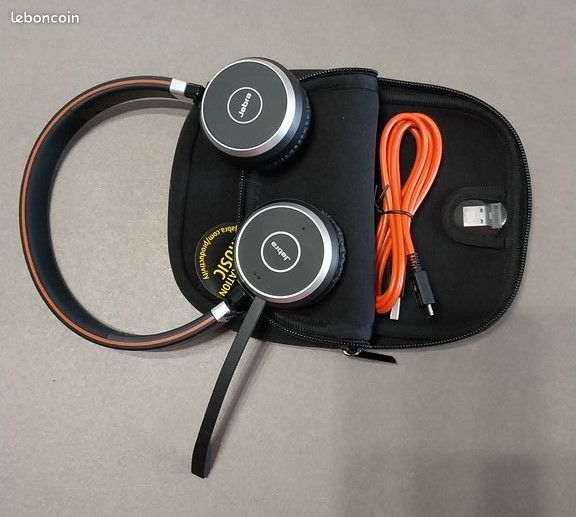 Casque micro duo Jabra bluetooth (image 1)