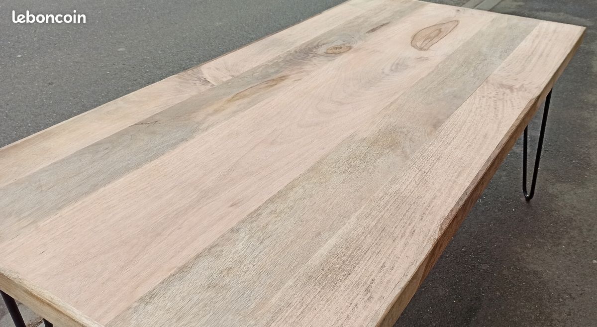 Table à manger avec pieds épingles (image 6)