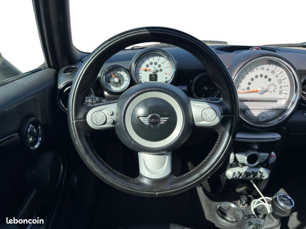 MINI CABRIOLET R57 98 ch One Pack Salt DECAPOTABLE-CABRIOLET-REGULATEUR-LIMITEUR-BLUETOOTH (image 9)