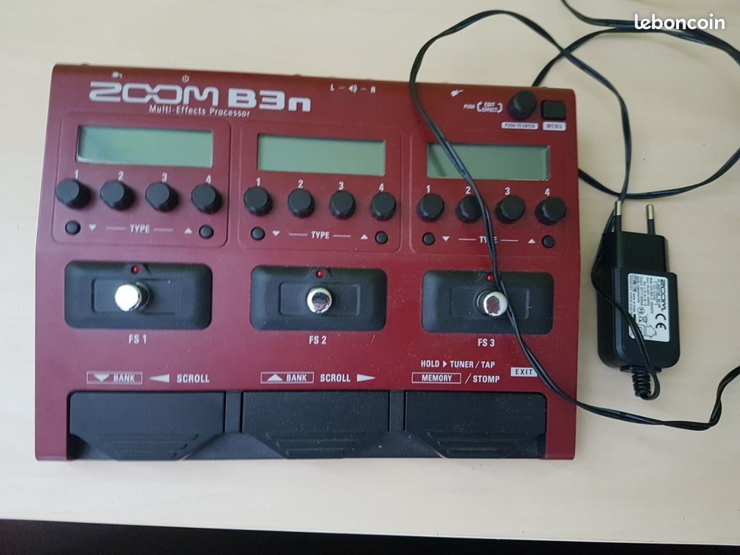 Zoom b3n multi effets stéréo pour basse (image 1)