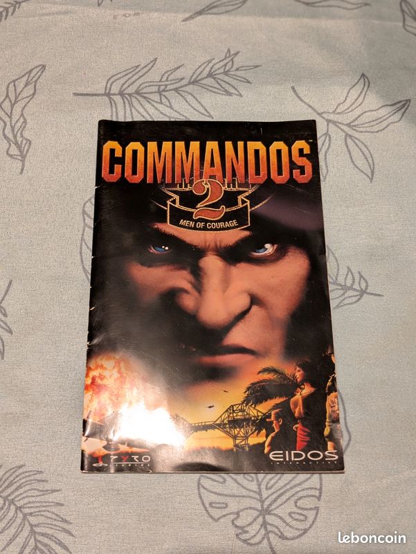 Jeu PS2 Commandos 2: Men Of Courage - Version Française, Très Bon état, PAL