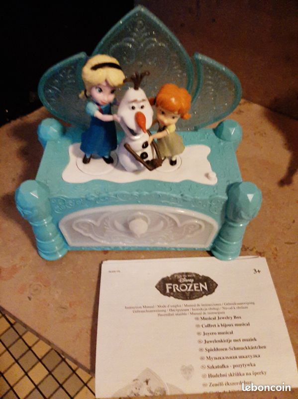 Boîte à bijoux musicale Reine des Neiges (image 1)