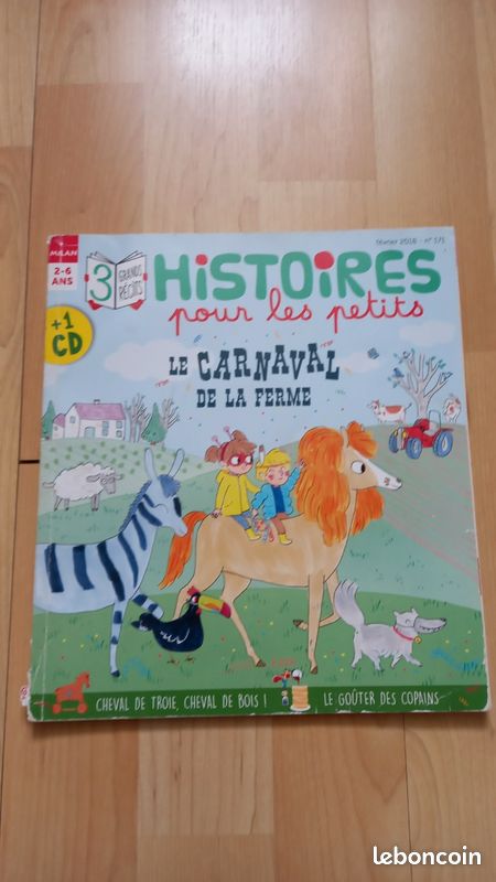Histoires pour les petits. Lot de 6 n° plus 1 CD sous blister (image 14)