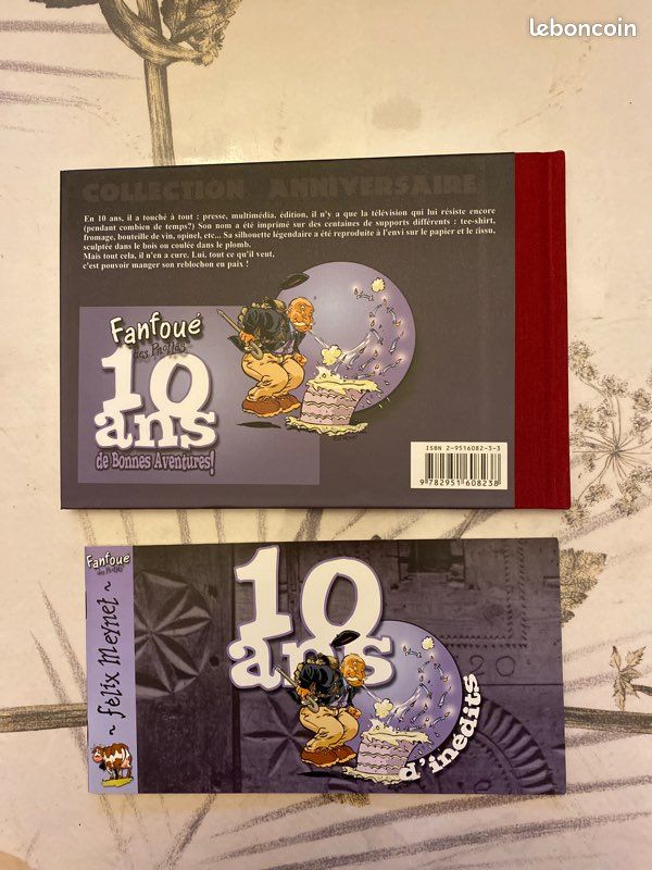 BD FANFOUÉ 10 ANS DE BONNES AVENTURES Tirage tête (image 2)
