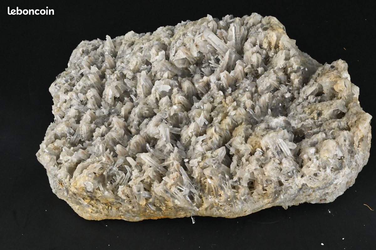 Amas de cristaux de Quartz Chamonix France 8,8 kg minérale Collection (image 11)