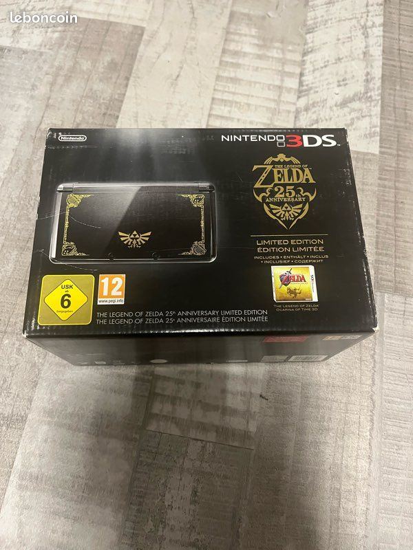 3DS ZELDA 25ème Anniversaire Edition Limitée - Retrogameshop