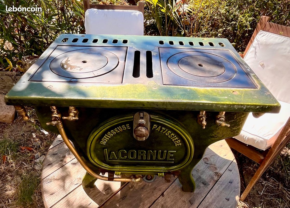 Rare Piano LA CORNUE "rôtisseuse pâtissière" au gaz 1932 introuvable (image 2)