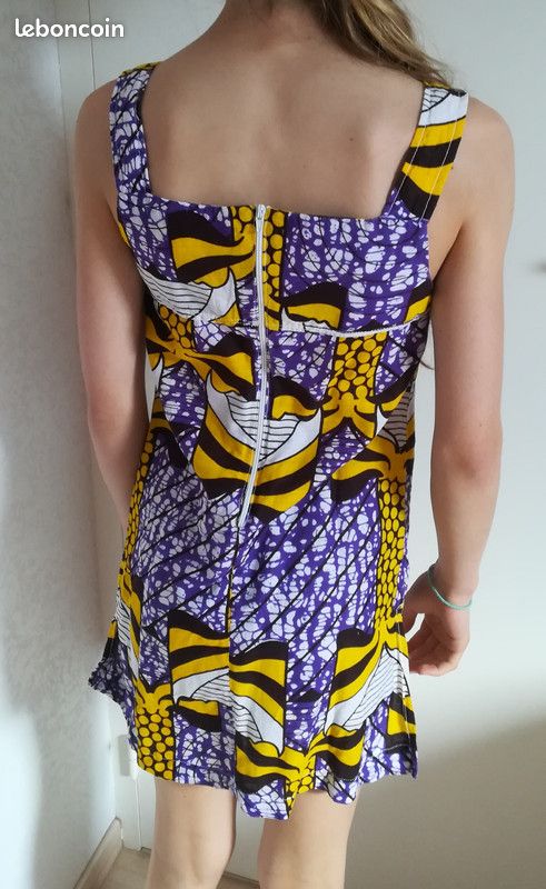 Tunique fait main, motif africain (image 2)