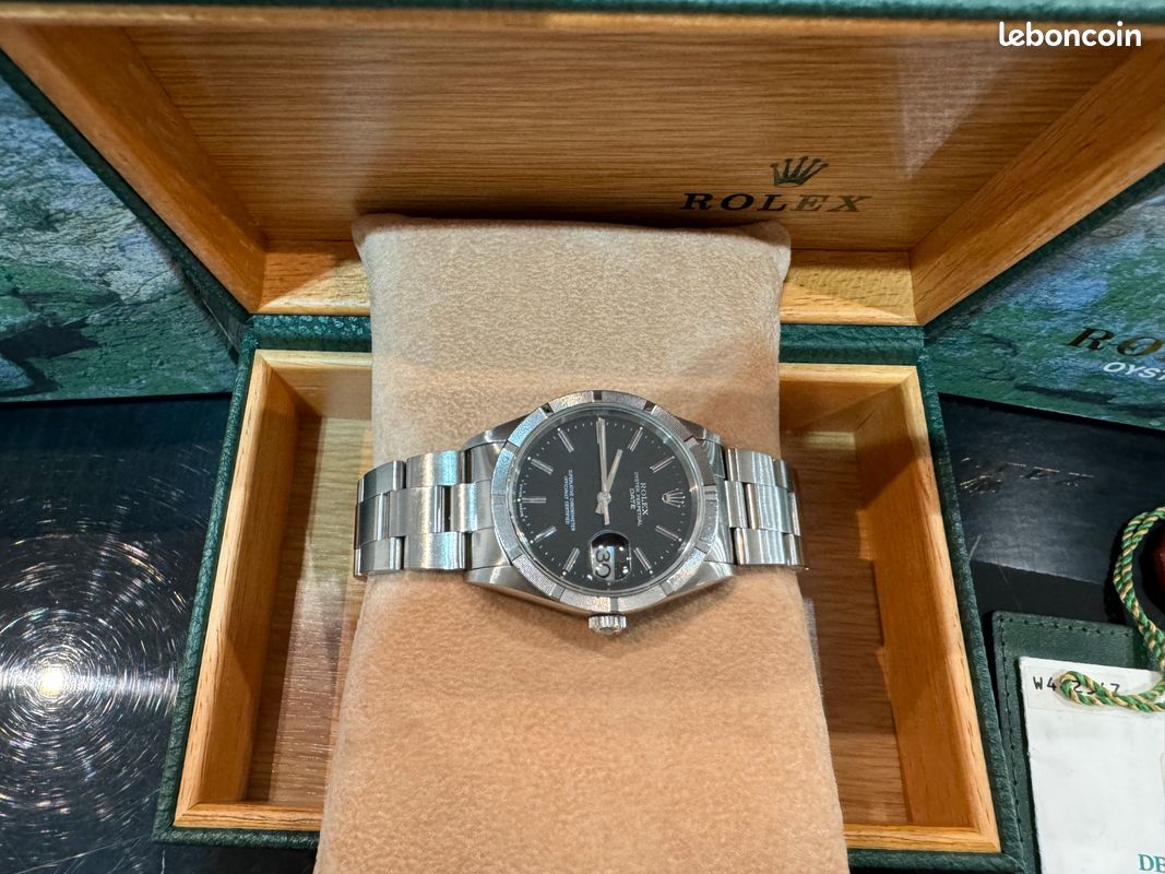 Rolex Oyster Perpetual Date 15210 - Full Set 1995 (image 7)
