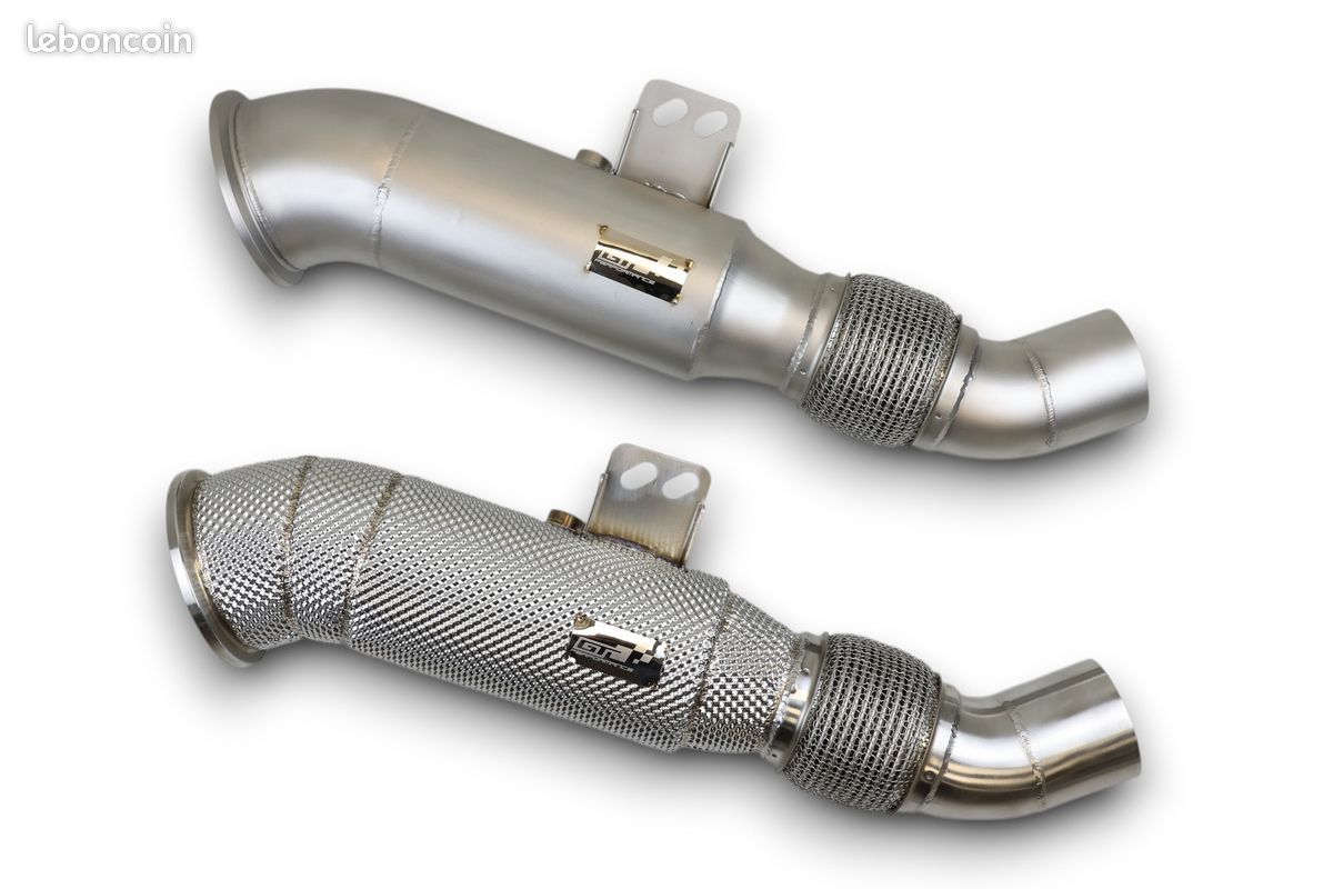 Downpipe Decata / Catalyseur Sport BMW B58 140i M140i 240i M240i 340i 440i 540i 640i 740i F20 F21 F22 F23 F30 F31 340cv F32 F33 F36 G30 G31 G32 G11 G12 326cv tube afrique (image 1)