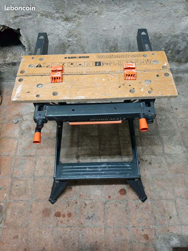 Etabli pliable Black et Decker Workmate 550 (image 2)