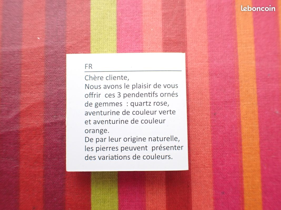 Lot de 3 pendentifs (image 4)